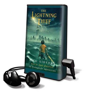 Book cover for The Lightning Thief