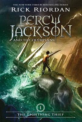 Book cover for Percy Jackson and the Olympians, Book One: Lightning Thief, The-Percy Jackson and the Olympians, Book One