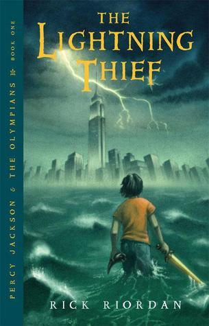 Book cover for The Lightning Thief