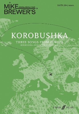 Book cover for Mike Brewer's Choral World Tour: Korobushka