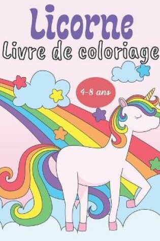 Cover of Licorne livre de coloriage