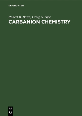 Book cover for Carbanion Chemistry