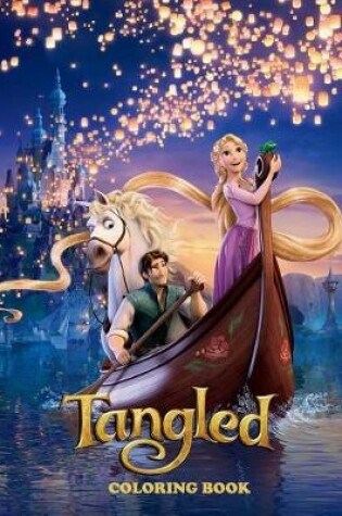 Cover of Tangled Coloring Book