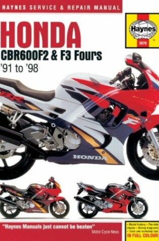 Cover of Honda CBR600F2 and F3 (1991-98) Service and Repair Manual