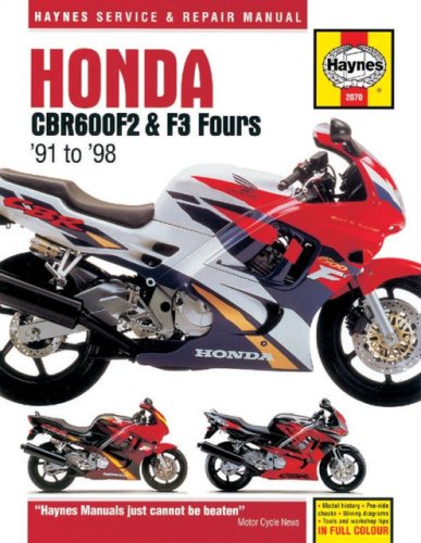 Cover of Honda CBR600F2 and F3 (1991-98) Service and Repair Manual