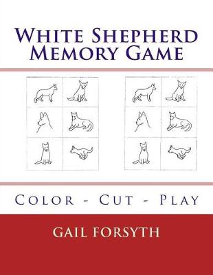 Book cover for White Shepherd Memory Game