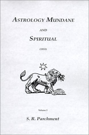 Book cover for Astrology Mundane and Spiritual (1933)