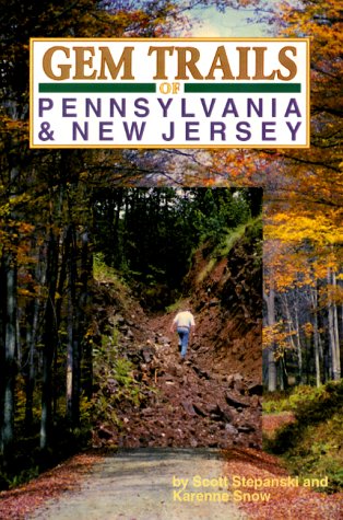 Book cover for Gem Trails of Pennsylvania and New Jersey