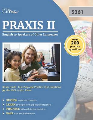 Cover of Praxis II English to Speakers of Other Languages Study Guide