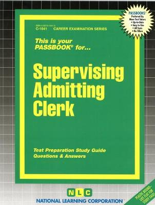 Book cover for Supervising Admitting Clerk