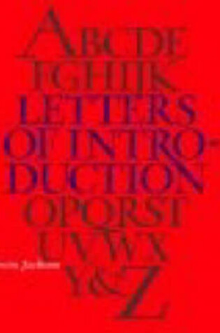 Cover of Letters of Introduction