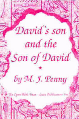 Cover of David's Son and the Son of David