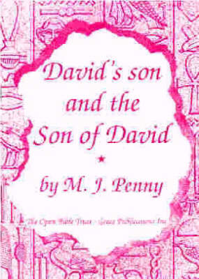 Book cover for David's Son and the Son of David