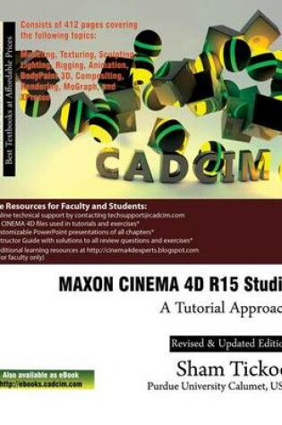 Cover of MAXON CINEMA 4D R15 Studio