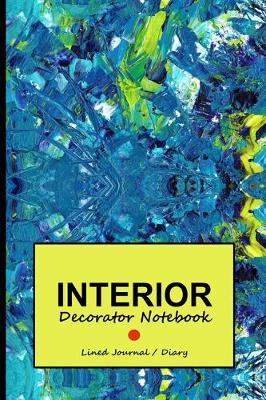 Book cover for Interior decorator notebook