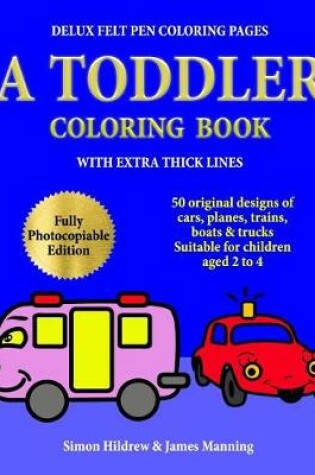 Cover of Delux Felt Pen Coloring Pages