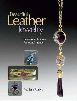 Book cover for Beautiful Leather Jewelry