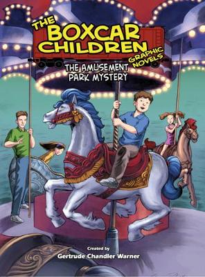 Book cover for The Amusement Park Mystery