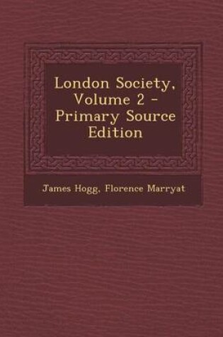 Cover of London Society, Volume 2