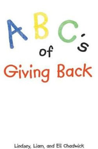 Cover of ABC's of Giving Back
