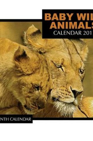 Cover of Baby Wild Animals Calendar 2017