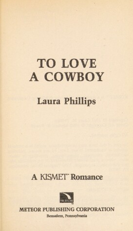 Book cover for To Love a Cowboy