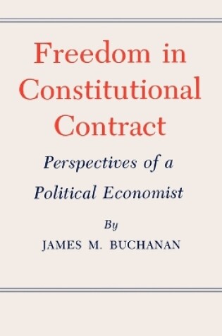 Cover of Freedom in Constitutional Contract