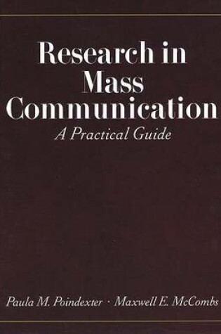 Cover of Research in Mass Communication