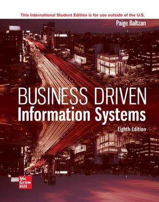 Book cover for Business Driven Information Systems ISE