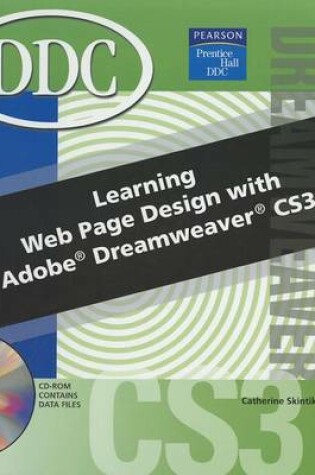 Cover of Learning Web Page Design with Dreamweaver CS3