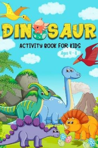 Cover of Dinosaurs coloring book