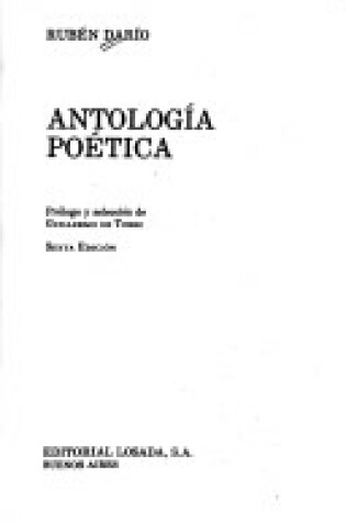Cover of Antologia Poetica - 318 -