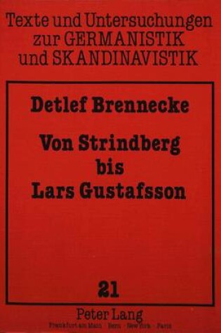 Cover of Von Strindberg Bis Lars Gustafsson