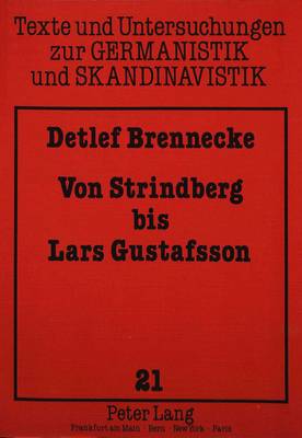 Cover of Von Strindberg Bis Lars Gustafsson