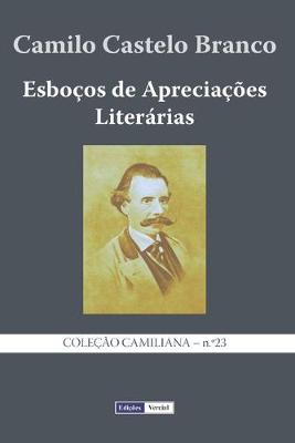 Book cover for Esbocos de Apreciacoes Literarias