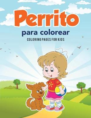 Book cover for Perrito para colorear