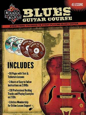 Cover of Blues Guitar Course