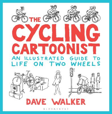 Book cover for The Cycling Cartoonist