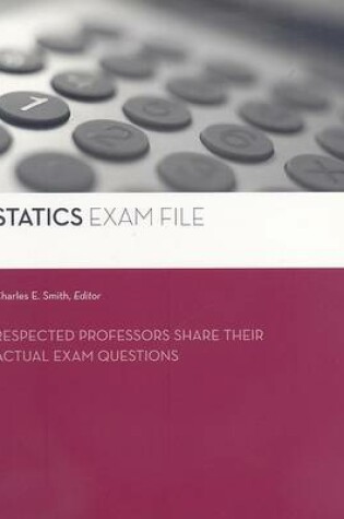 Cover of Statics Exam File