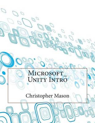 Book cover for Microsoft_unity Intro