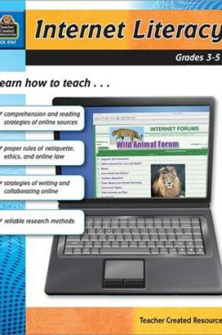 Cover of Internet Literacy, Grades 3-5