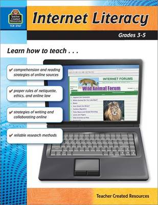 Book cover for Internet Literacy, Grades 3-5