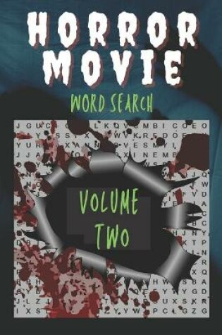 Cover of Horror Movie Word Search Volume Two