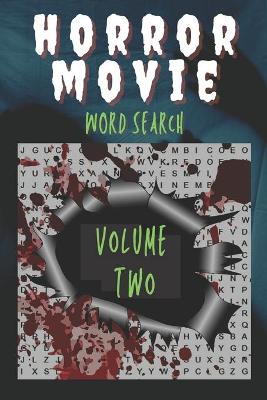Book cover for Horror Movie Word Search Volume Two
