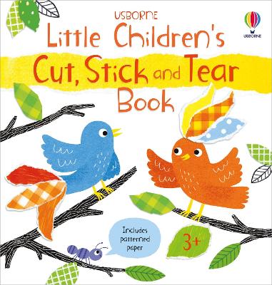 Book cover for Little Children's Cut, Stick and Tear Book