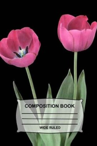 Cover of Wide Ruled Composition Book