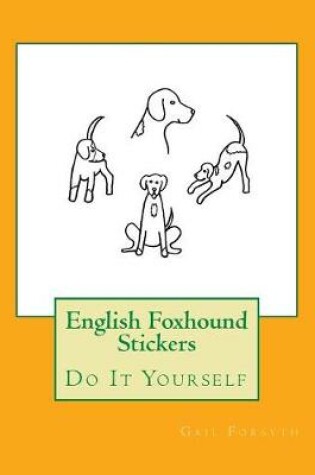 Cover of English Foxhound Stickers