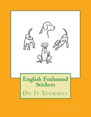 Book cover for English Foxhound Stickers