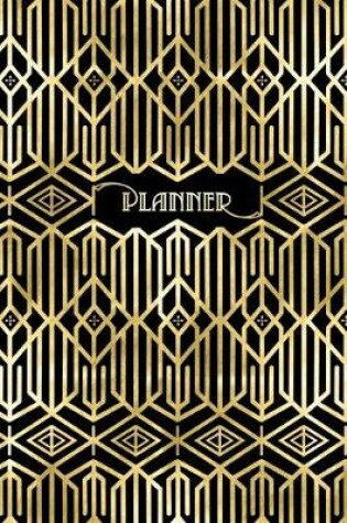 Cover of 2020 Weekly Planner Art Deco Design 134 Pages