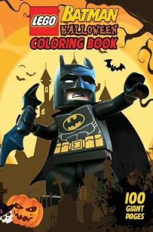 Cover of LEGO Batman Halloween Coloring Book